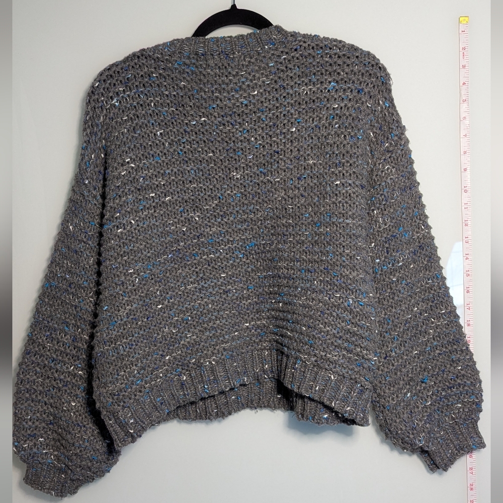 PrettyLittleThing Charcoal Cable Knit Sweater - Picture 2 of 4